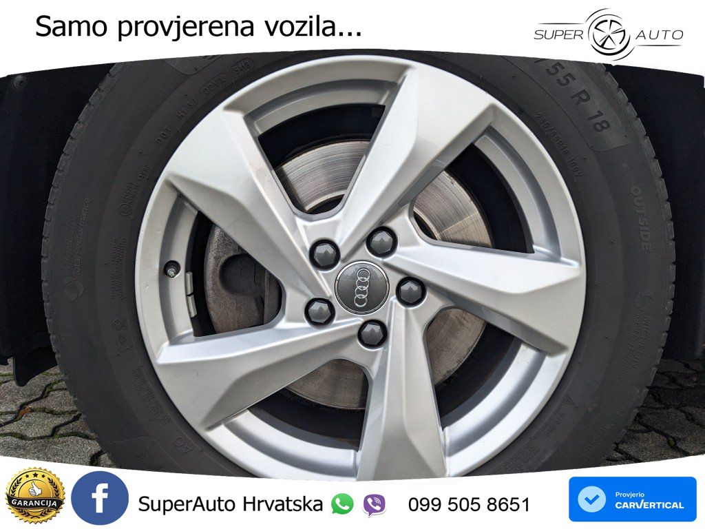 Audi Q3 40 TFSI (190 KS) quattro S tronic advanced LED+GR SJED+ACC