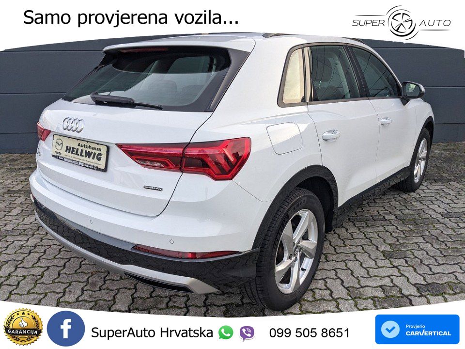Audi Q3 40 TFSI (190 KS) quattro S tronic advanced LED+GR SJED+ACC