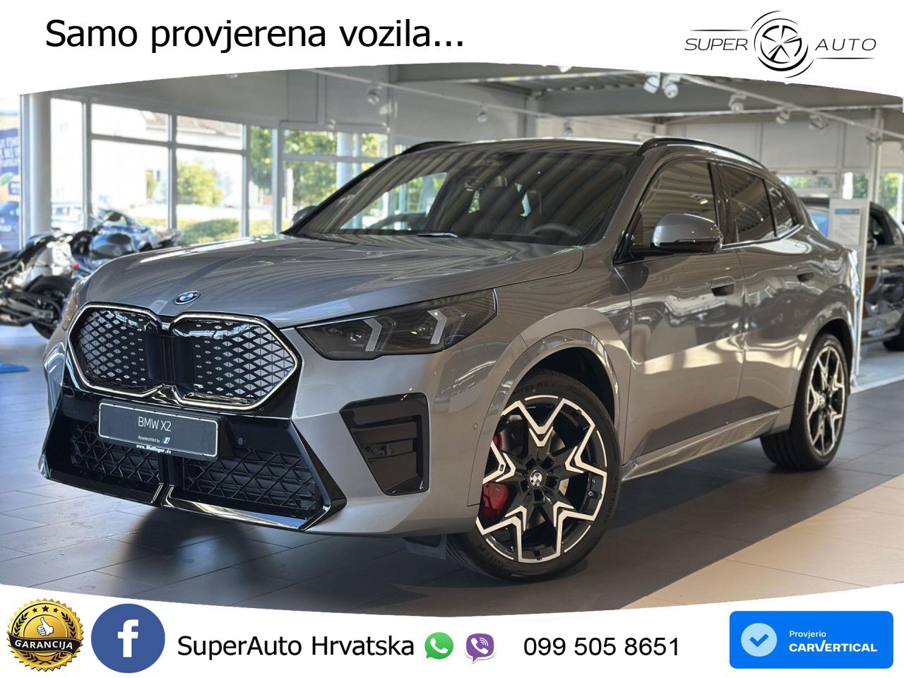 BMW iX2 66.5 kWh (313 KS) xDrive30