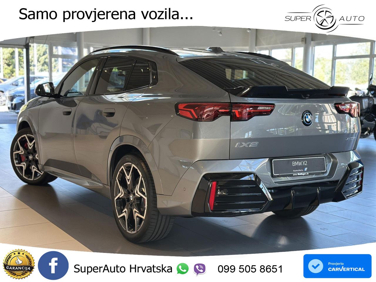 BMW iX2 66.5 kWh (313 KS) xDrive30