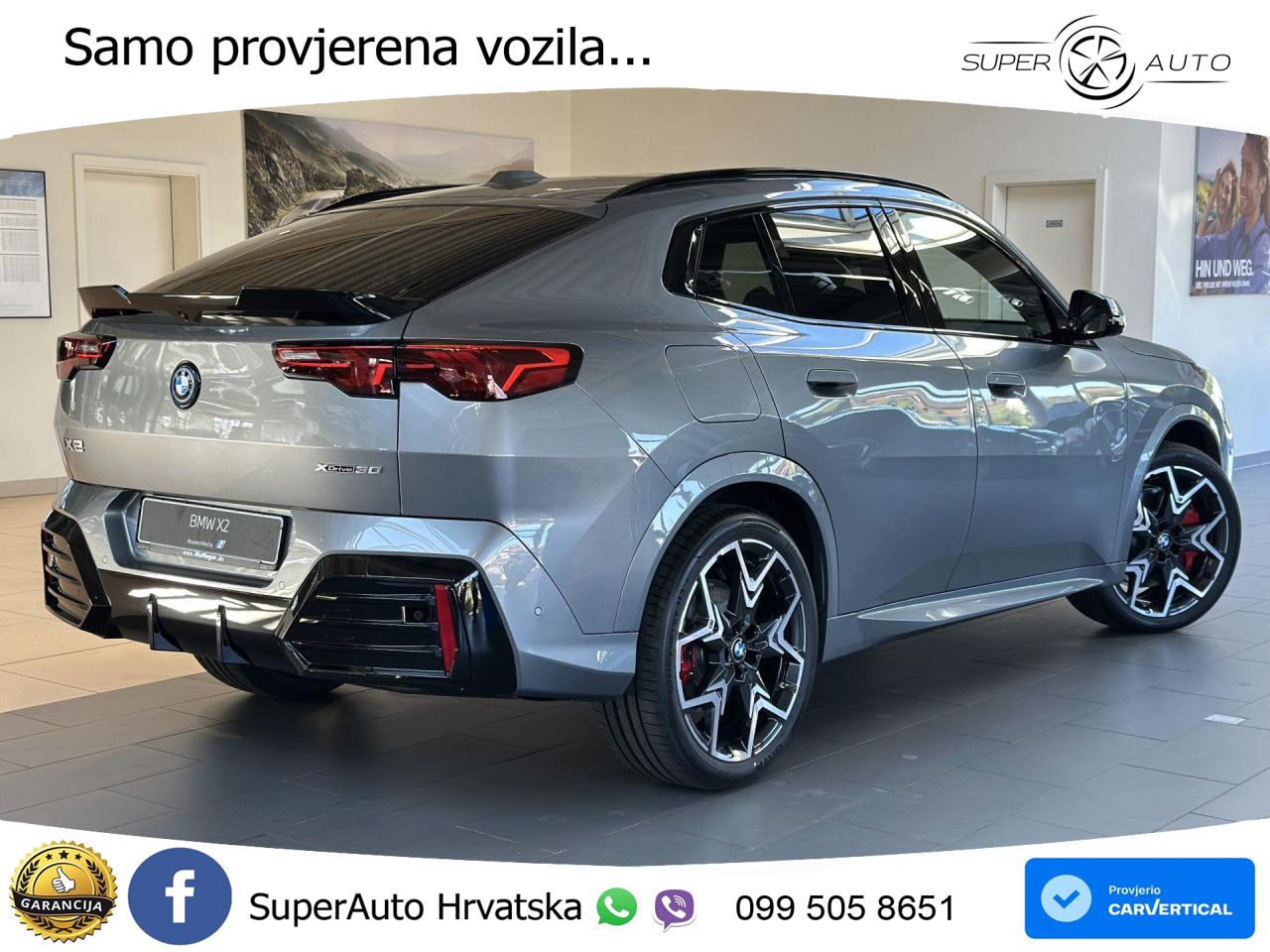 BMW iX2 66.5 kWh (313 KS) xDrive30