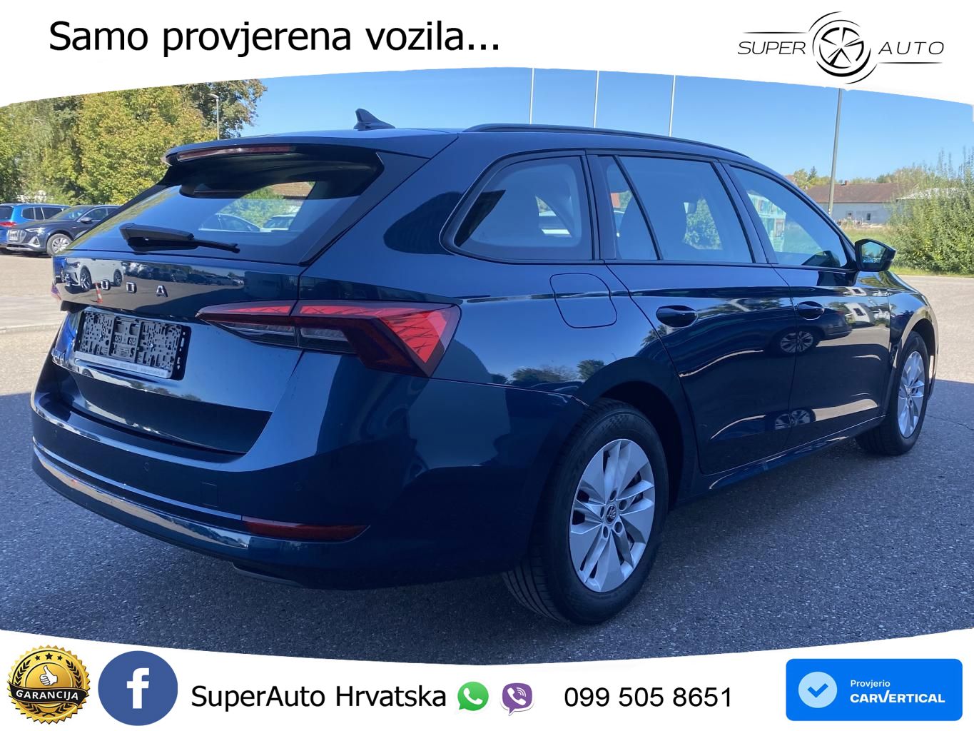 Škoda Octavia Combi 2.0 TDI (150 KS) DSG LED+GR SJED+ACC
