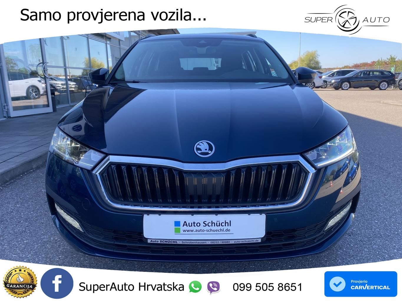 Škoda Octavia Combi 2.0 TDI (150 KS) DSG LED+GR SJED+ACC