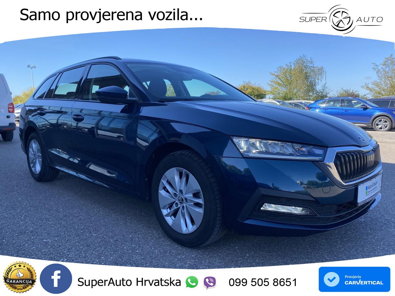 Škoda Octavia Combi 2.0 TDI (150 KS) DSG LED+GR SJED+ACC