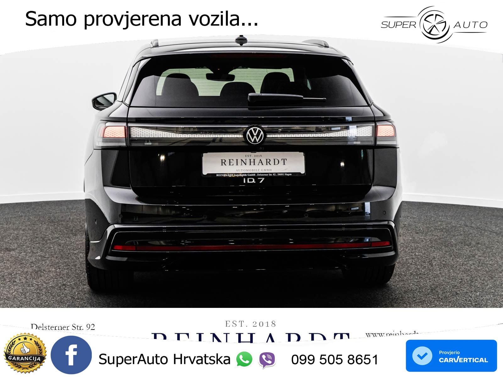 Volkswagen ID.7 Pro 82 kWh (286 KS)