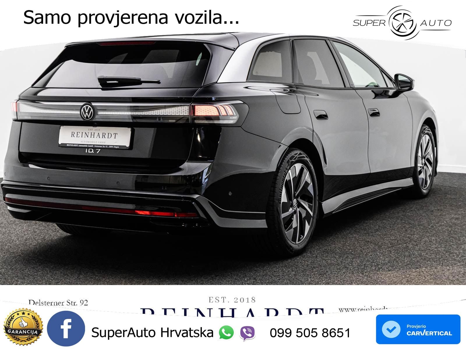 Volkswagen ID.7 Pro 82 kWh (286 KS)
