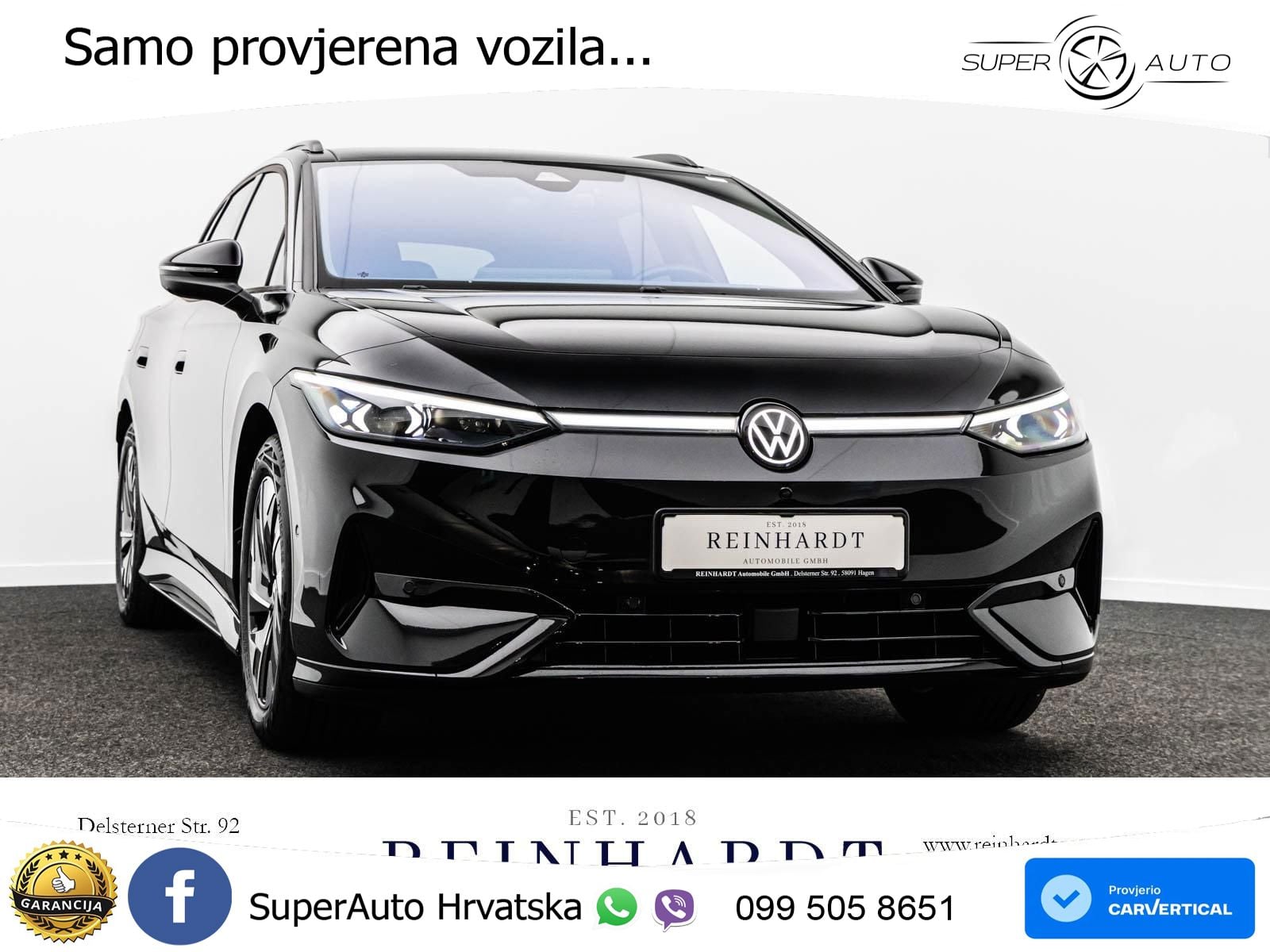Volkswagen ID.7 Pro 82 kWh (286 KS)