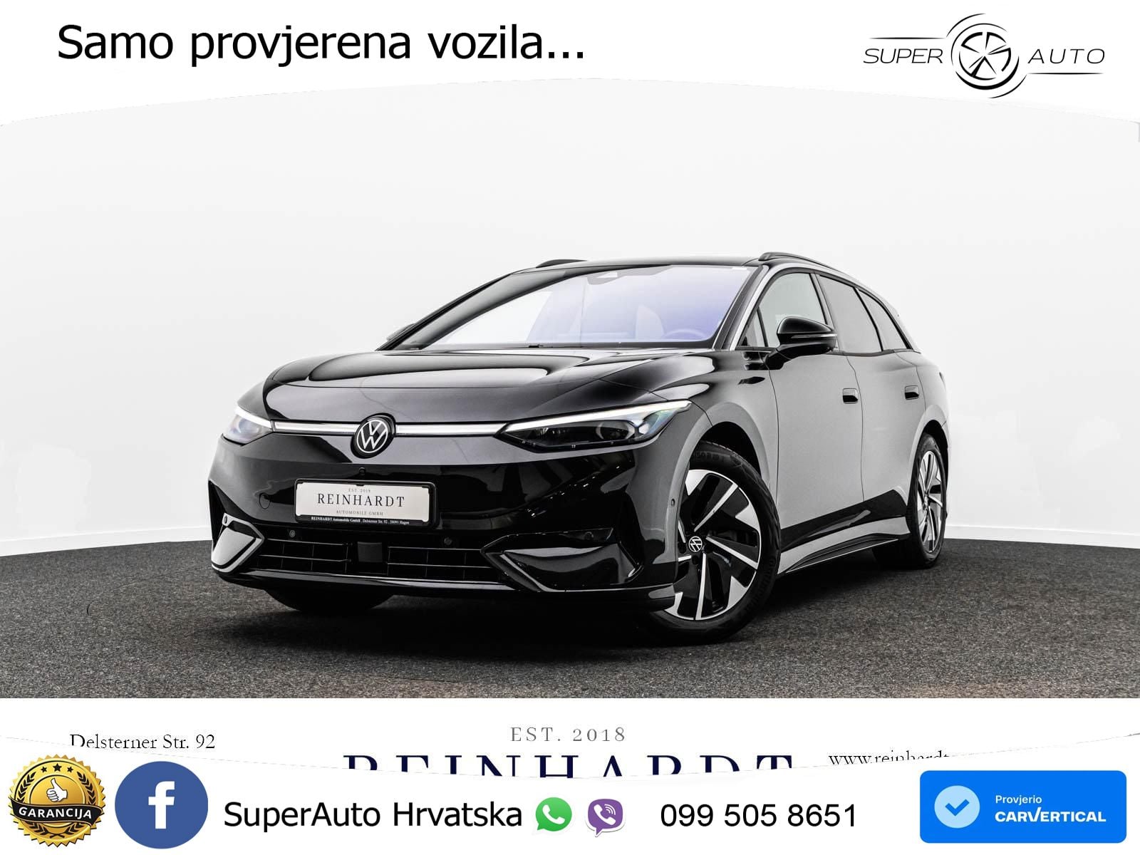 Volkswagen ID.7 Pro 82 kWh (286 KS)