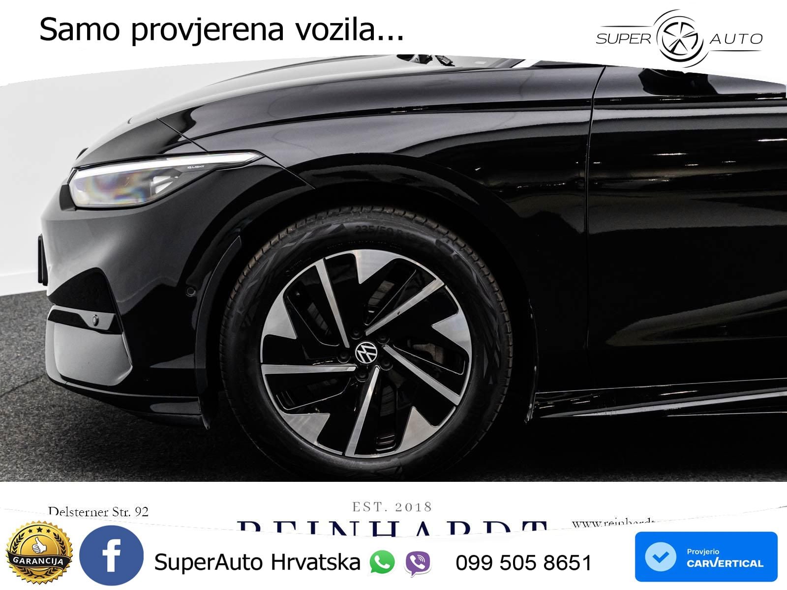 Volkswagen ID.7 Pro 82 kWh (286 KS)