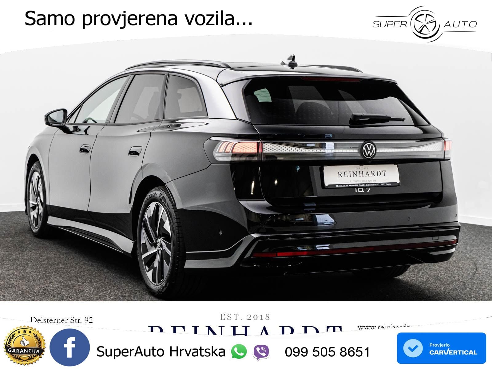Volkswagen ID.7 Pro 82 kWh (286 KS)