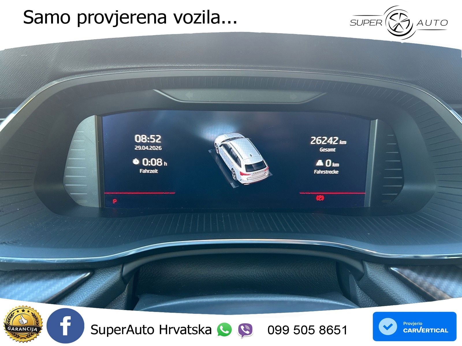 Škoda Octavia Combi RS 2.0 TDI (200 KS) DSG