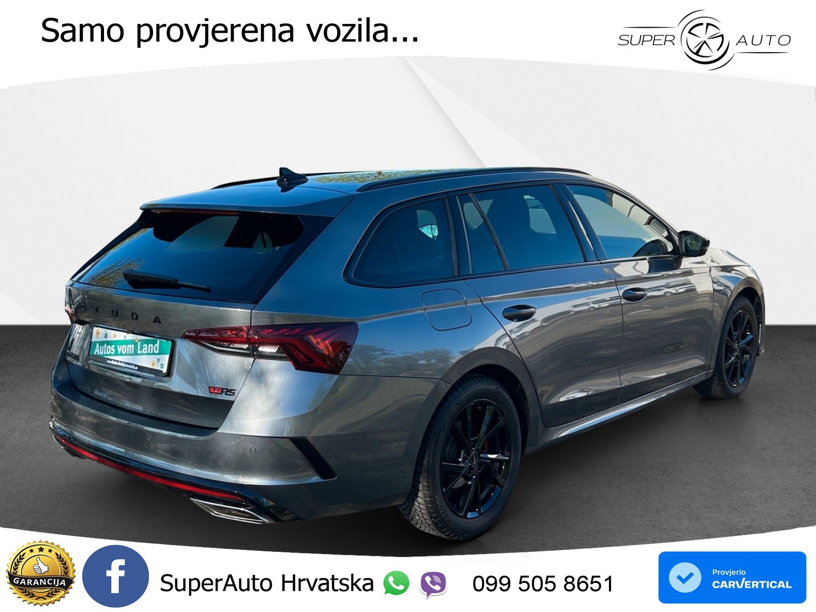 Škoda Octavia Combi RS 2.0 TDI (200 KS) DSG