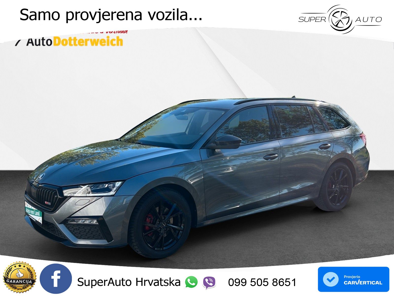 Škoda Octavia Combi RS 2.0 TDI (200 KS) DSG