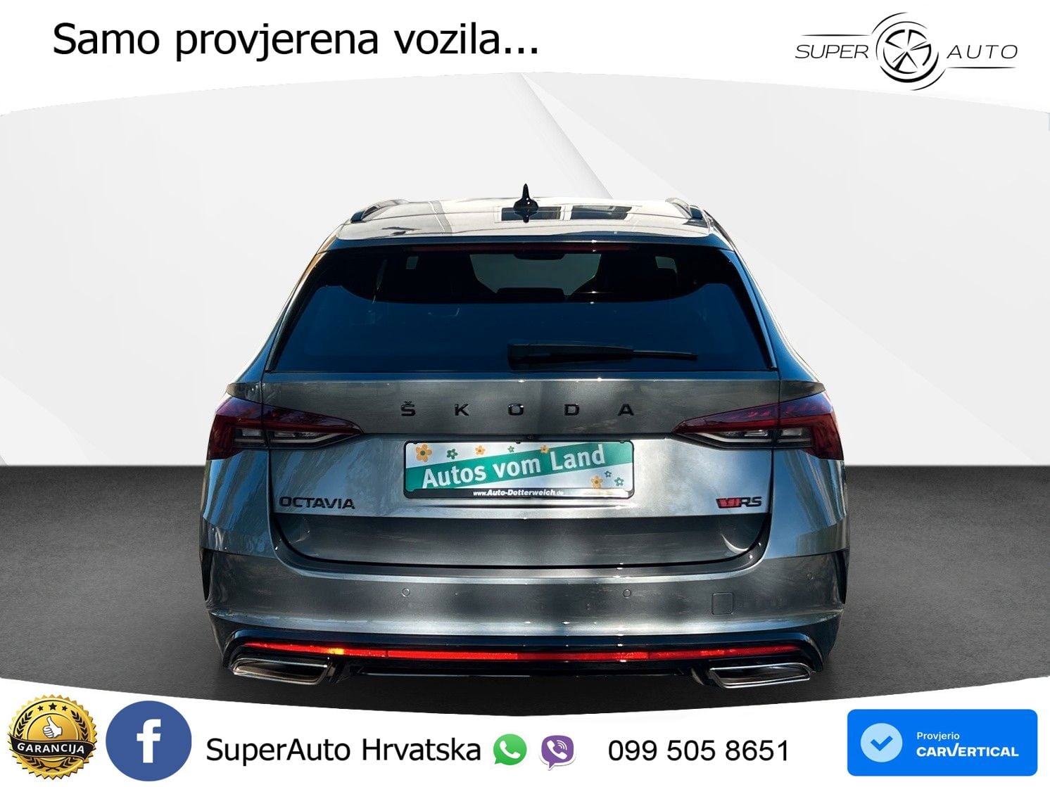 Škoda Octavia Combi RS 2.0 TDI (200 KS) DSG