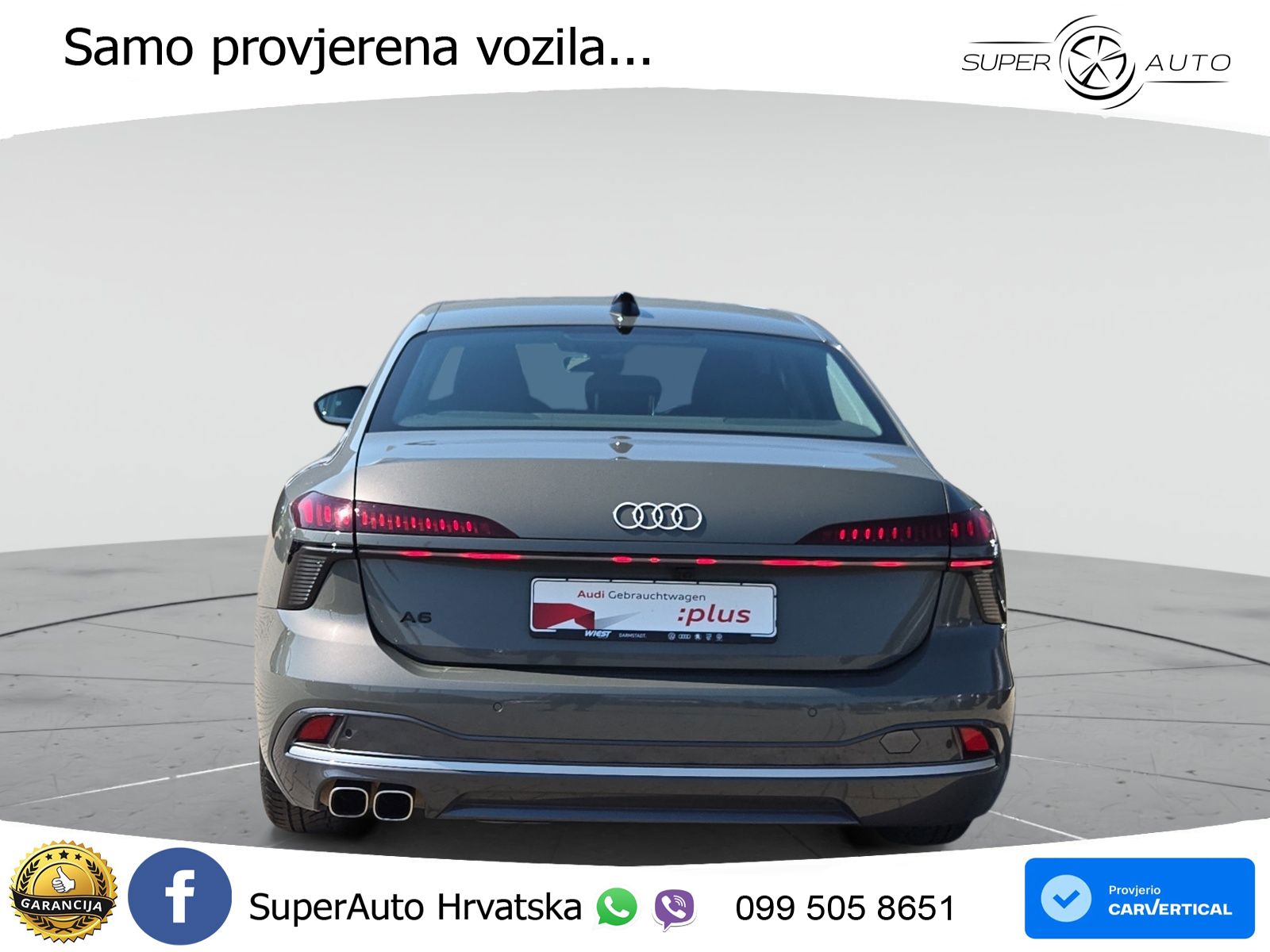 Audi A6 2.0 TDI (204 KS) S tronic LED+GR SJED+ACC