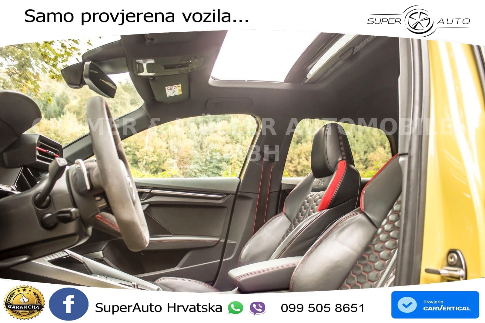Audi RS3 Sedan 2.5 TFSI (400 KS) quattro S tronic LED+GR SJED+ACC
