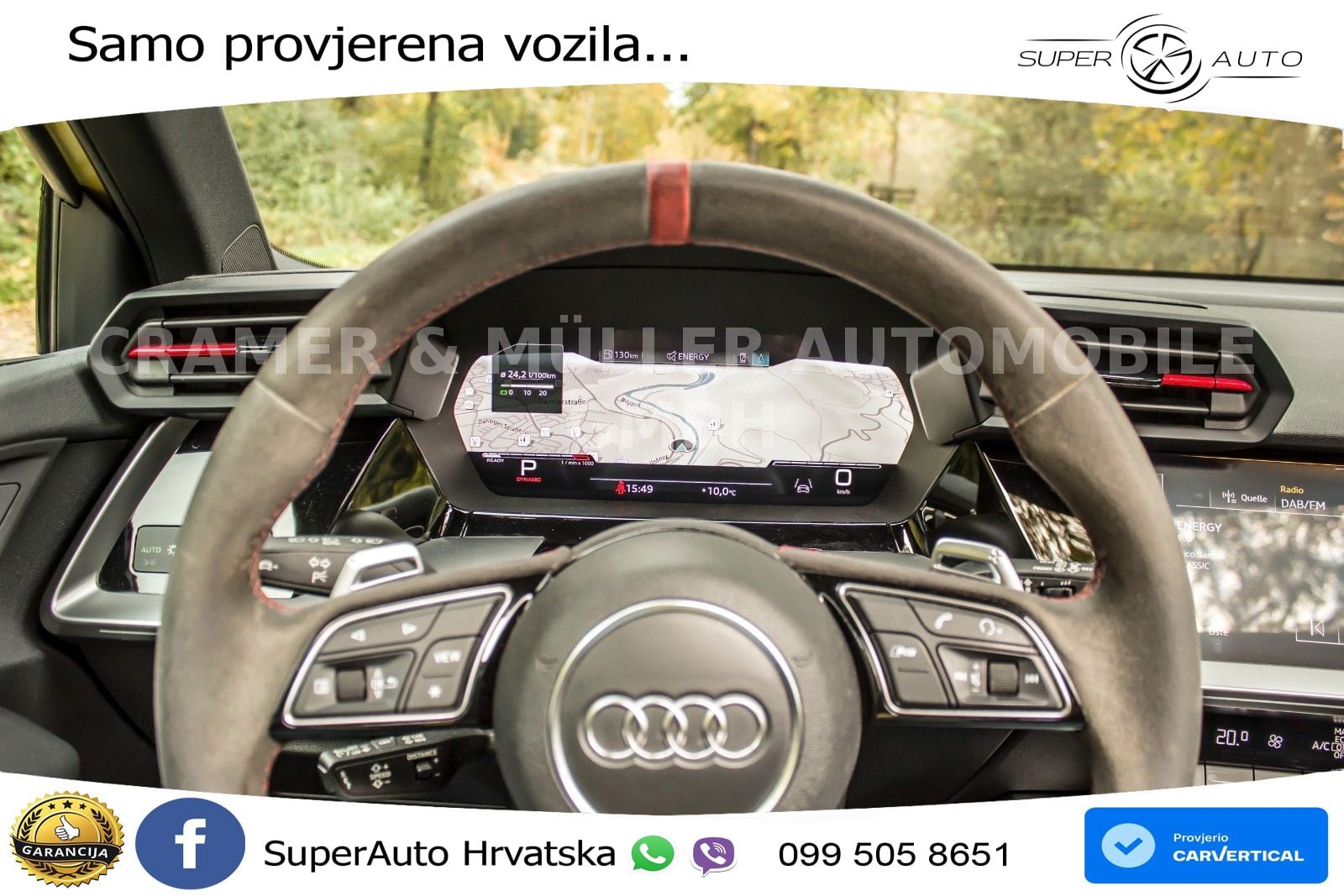 Audi RS3 Sedan 2.5 TFSI (400 KS) quattro S tronic LED+GR SJED+ACC