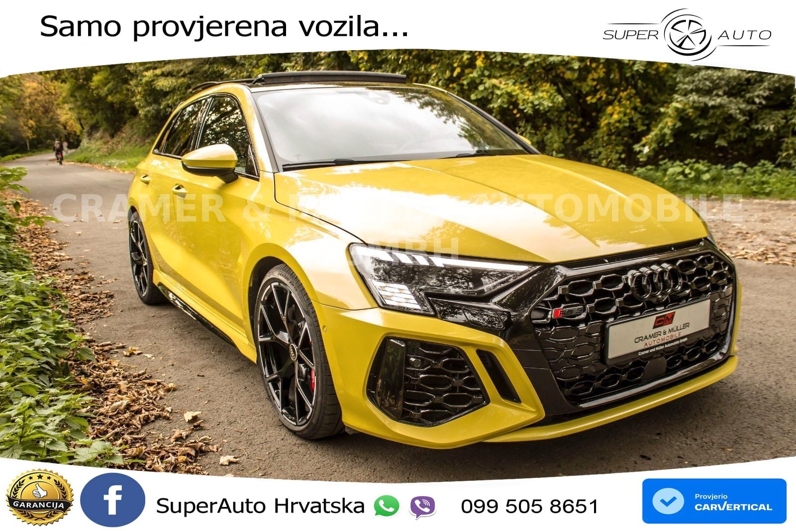 Audi RS3 Sedan 2.5 TFSI (400 KS) quattro S tronic LED+GR SJED+ACC