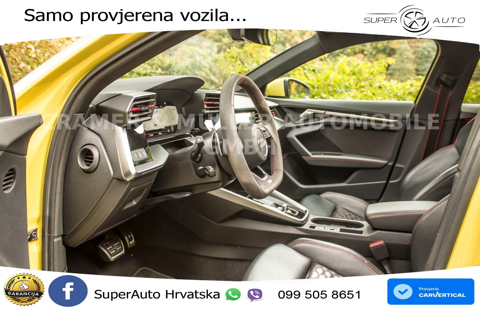 Audi RS3 Sedan 2.5 TFSI (400 KS) quattro S tronic LED+GR SJED+ACC