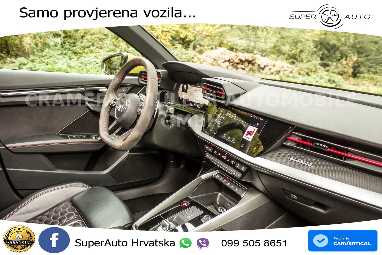 Audi RS3 Sedan 2.5 TFSI (400 KS) quattro S tronic LED+GR SJED+ACC