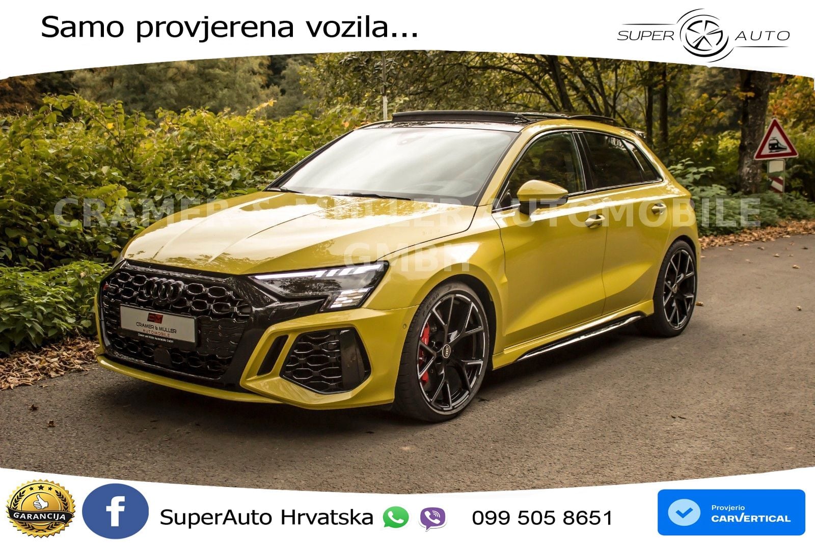 Audi RS3 Sedan 2.5 TFSI (400 KS) quattro S tronic LED+GR SJED+ACC