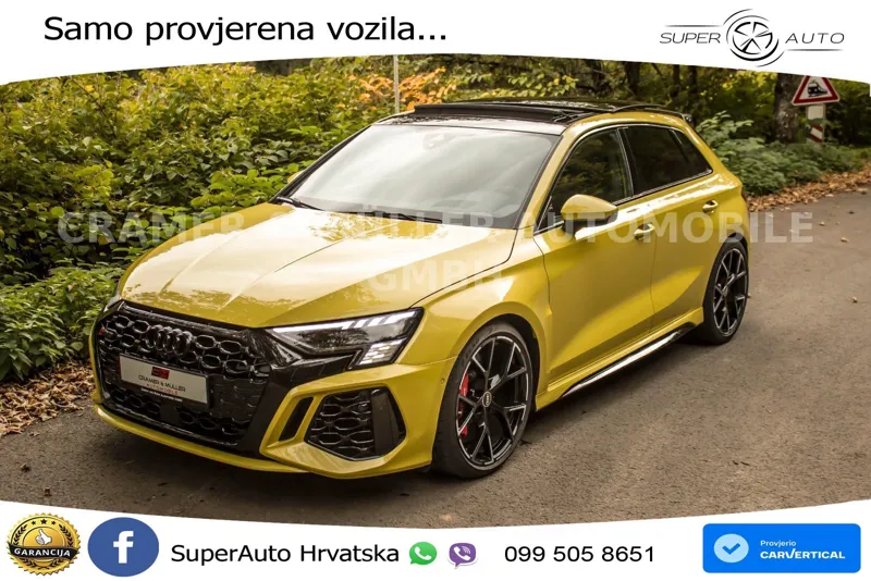 Audi RS3 Sedan 2.5 TFSI (400 KS) quattro S tronic LED+GR SJED+ACC