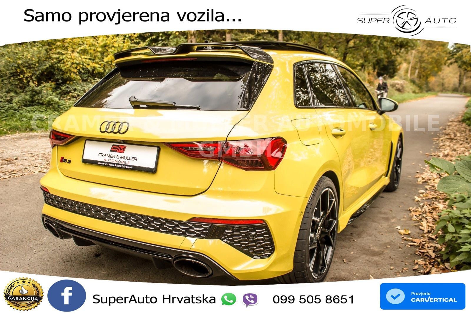 Audi RS3 Sedan 2.5 TFSI (400 KS) quattro S tronic LED+GR SJED+ACC
