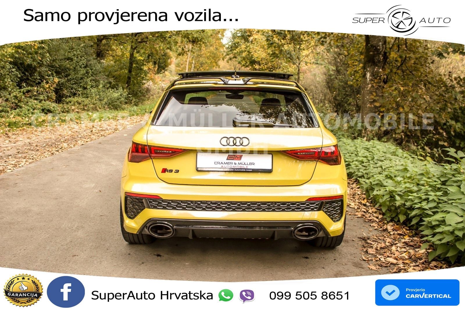 Audi RS3 Sedan 2.5 TFSI (400 KS) quattro S tronic LED+GR SJED+ACC
