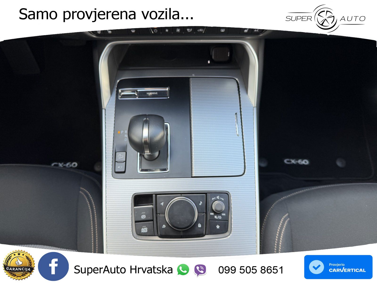Mazda CX-60 3.3 e-Skyactiv D (254 KS) AWD Automatic LED+GR SJED+ACC