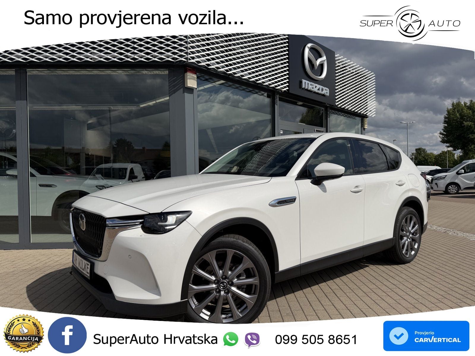 Mazda CX-60 3.3 e-Skyactiv D (254 KS) AWD Automatic LED+GR SJED+ACC