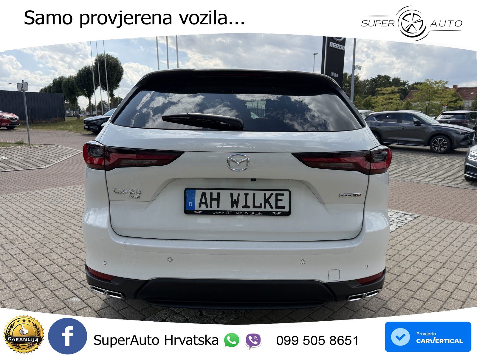 Mazda CX-60 3.3 e-Skyactiv D (254 KS) AWD Automatic LED+GR SJED+ACC