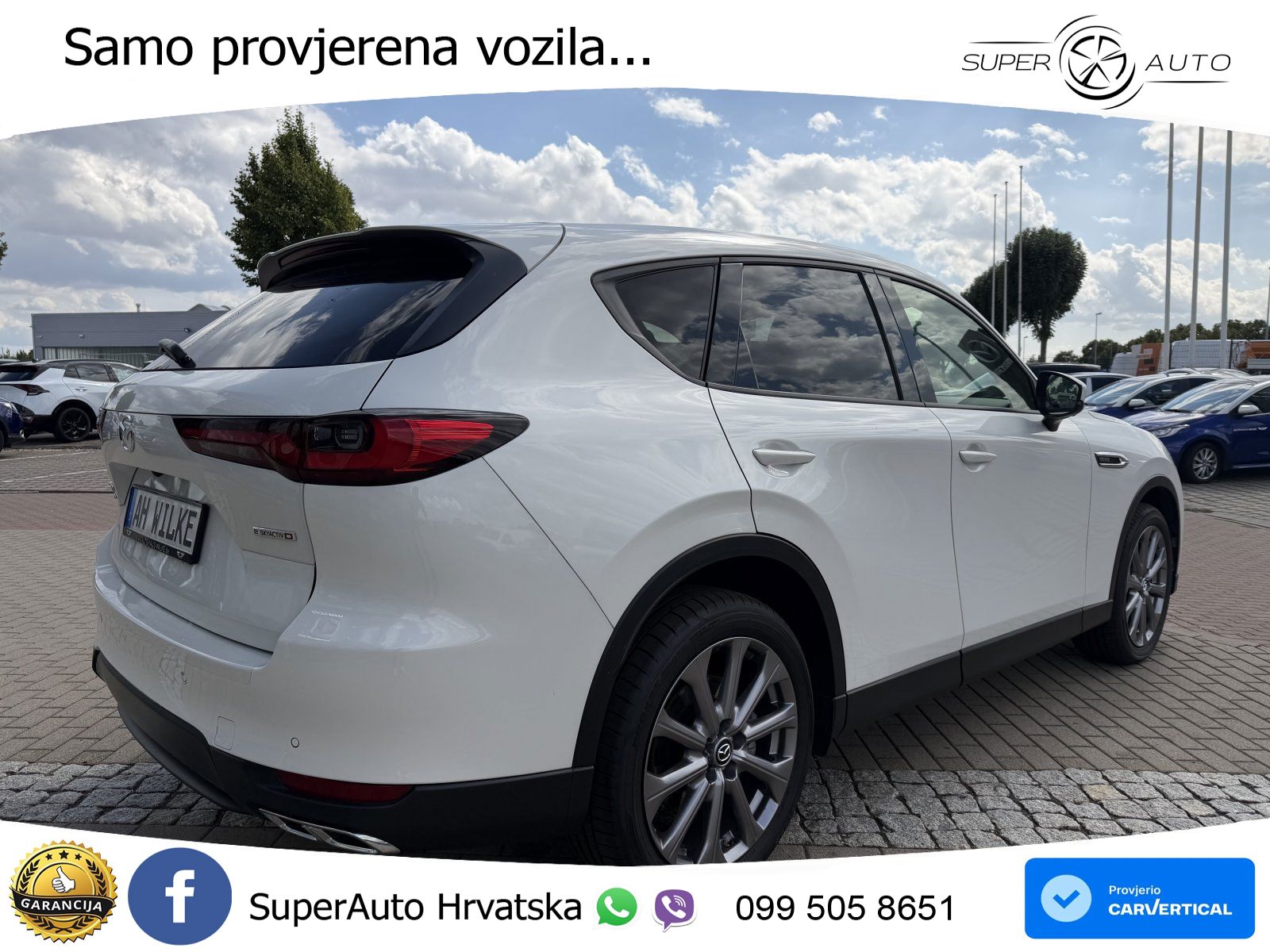 Mazda CX-60 3.3 e-Skyactiv D (254 KS) AWD Automatic LED+GR SJED+ACC