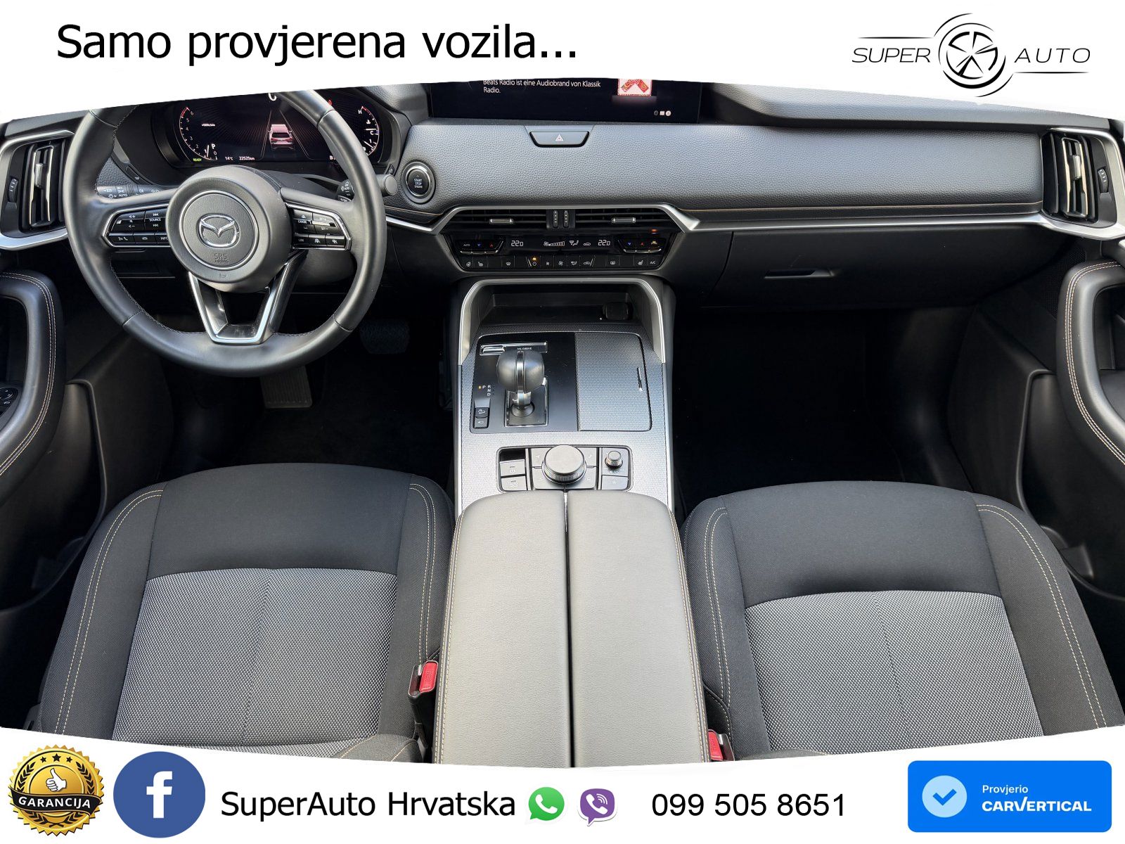 Mazda CX-60 3.3 e-Skyactiv D (254 KS) AWD Automatic LED+GR SJED+ACC
