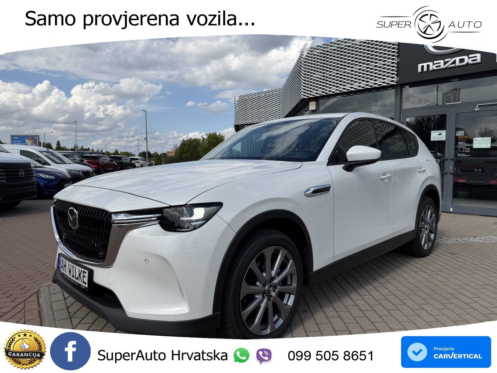 Mazda CX-60 3.3 e-Skyactiv D (254 KS) AWD Automatic LED+GR SJED+ACC