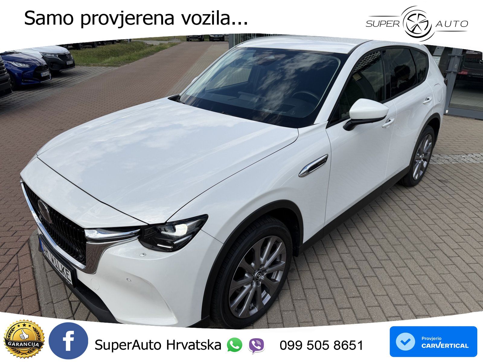 Mazda CX-60 3.3 e-Skyactiv D (254 KS) AWD Automatic LED+GR SJED+ACC