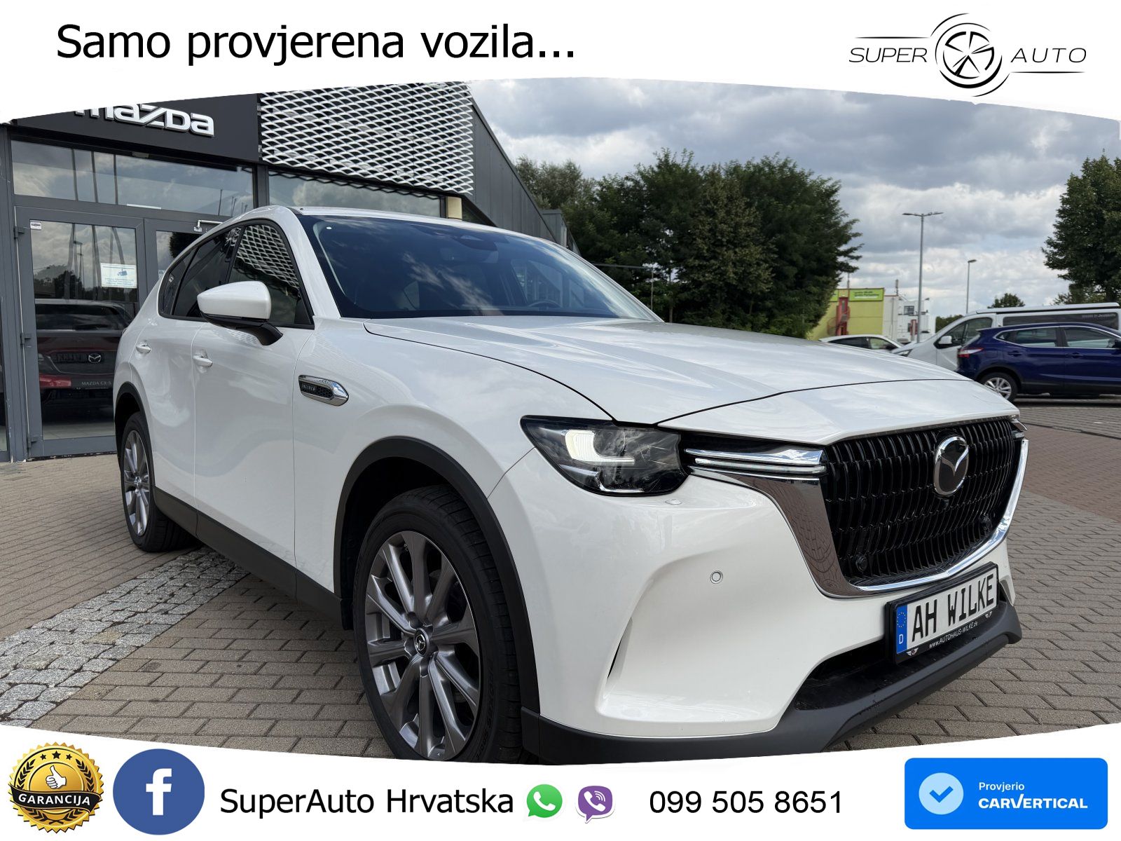 Mazda CX-60 3.3 e-Skyactiv D (254 KS) AWD Automatic LED+GR SJED+ACC