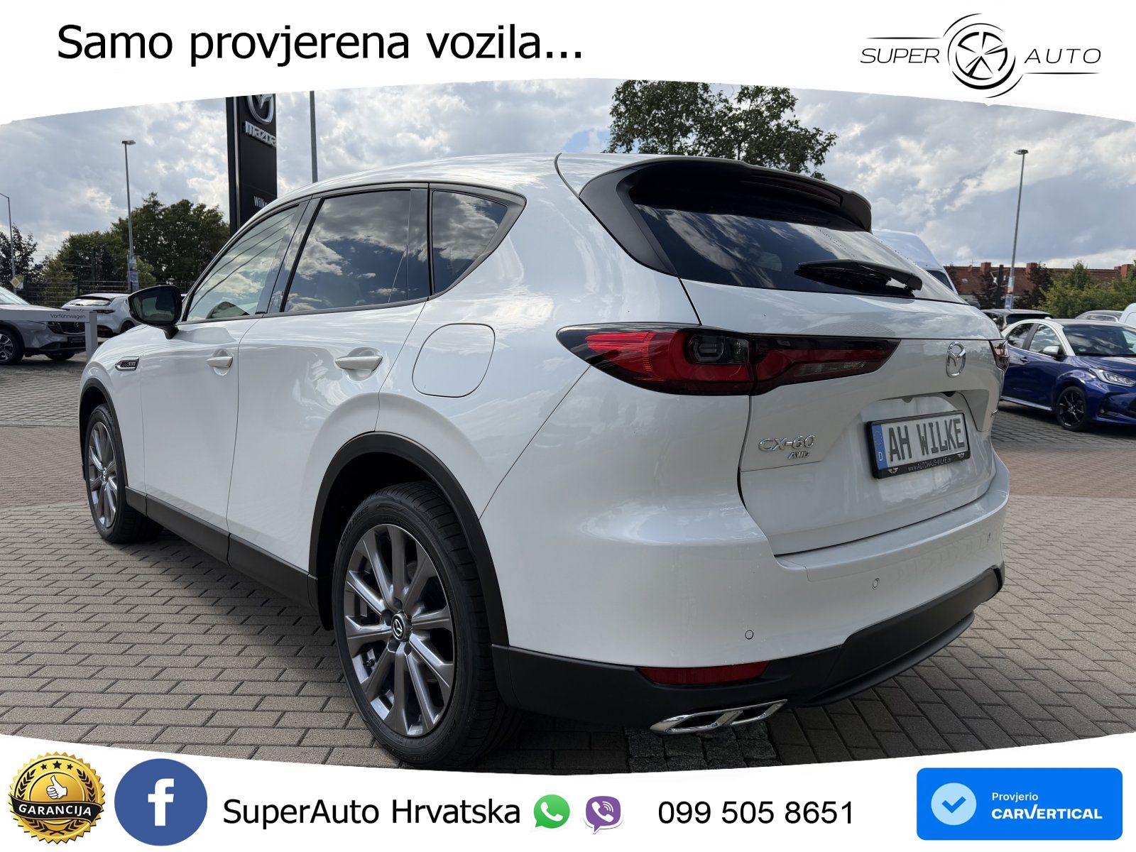 Mazda CX-60 3.3 e-Skyactiv D (254 KS) AWD Automatic LED+GR SJED+ACC