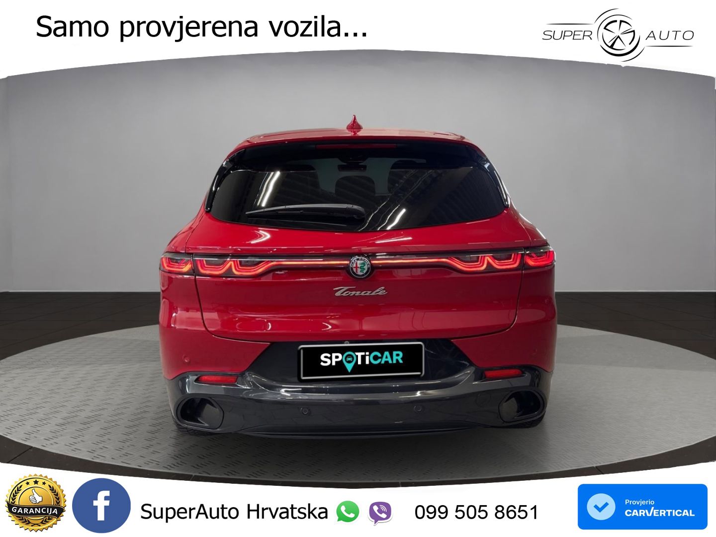 Alfa Romeo Tonale 1.5 Turbo (130 KS) 48V-Hybrid TCT LED+GR SJED+ACC