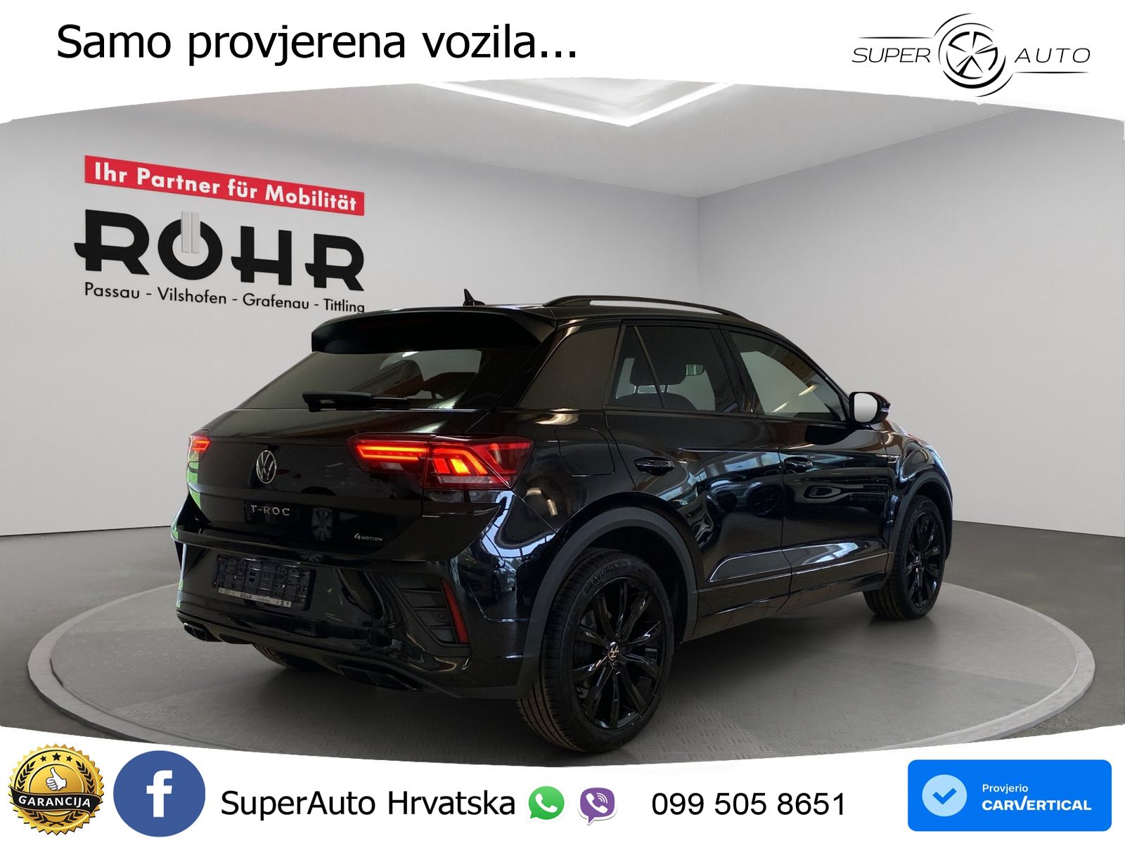 Volkswagen T-Roc I 2.0 TSI (190 KS) 4M DSG LED+GR SJED+ACC