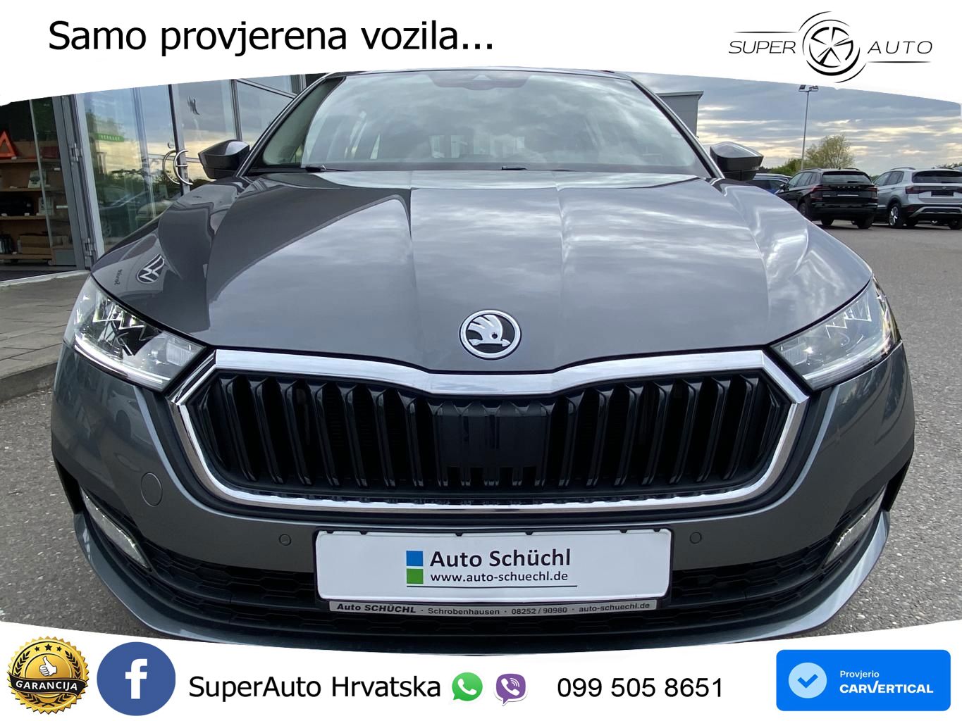 Škoda Octavia Combi 2.0 TDI (150 KS) DSG LED+GR SJED+ACC