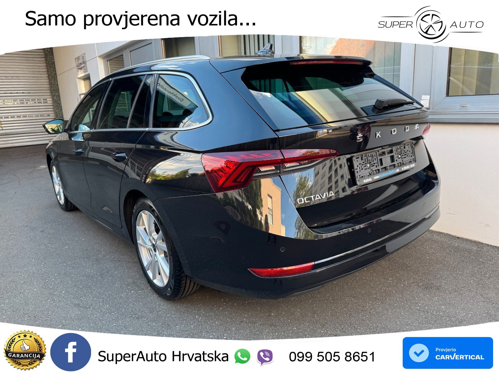 Škoda Octavia Combi 2.0 TDI (150 KS) DSG LED+GR SJED+ACC