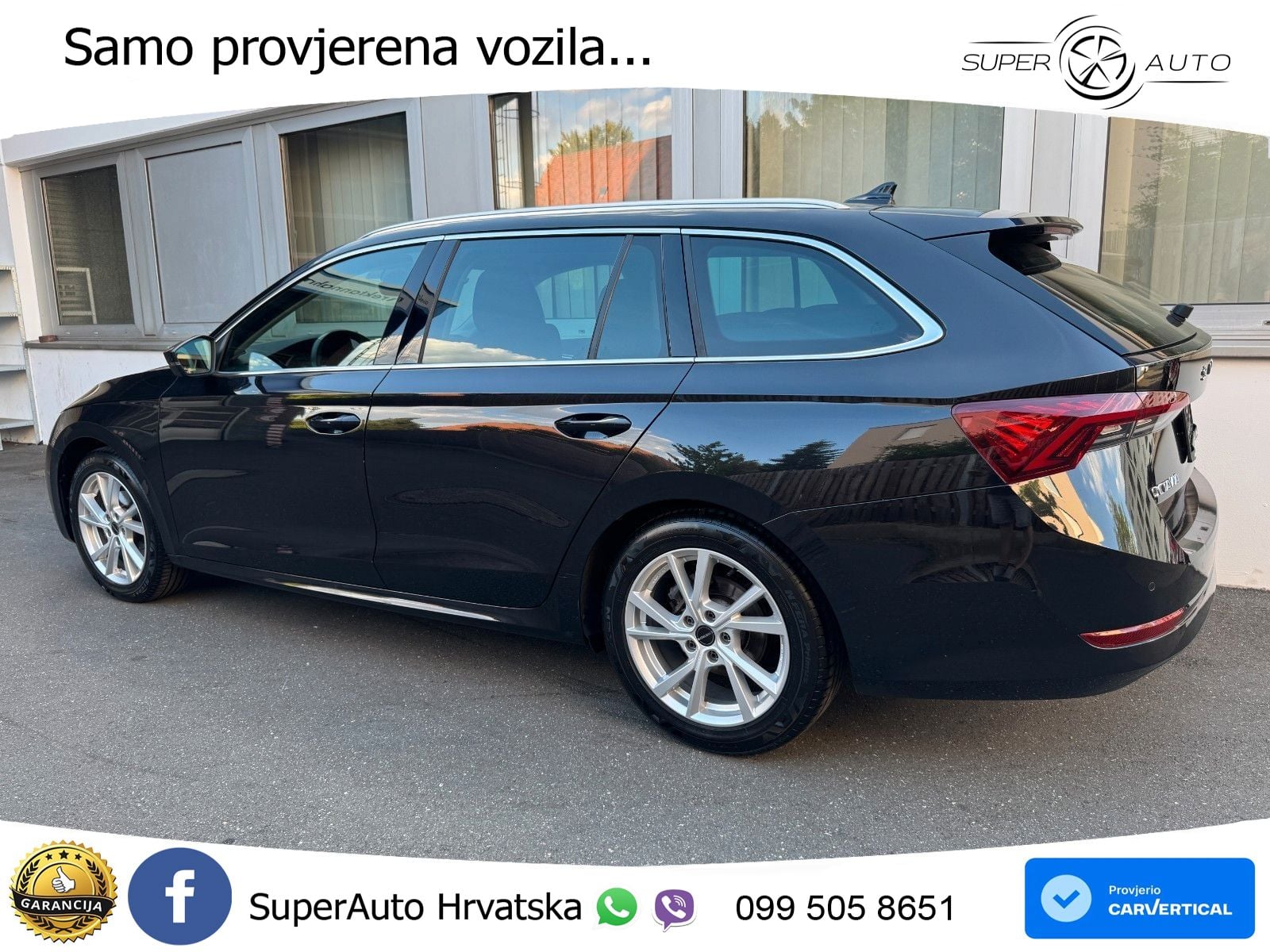 Škoda Octavia Combi 2.0 TDI (150 KS) DSG LED+GR SJED+ACC