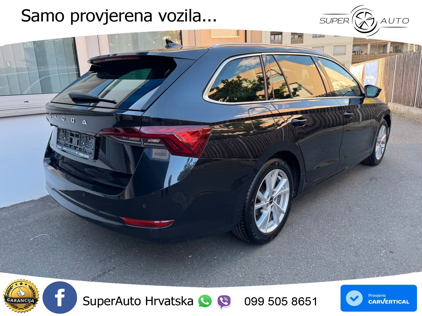Škoda Octavia Combi 2.0 TDI (150 KS) DSG LED+GR SJED+ACC