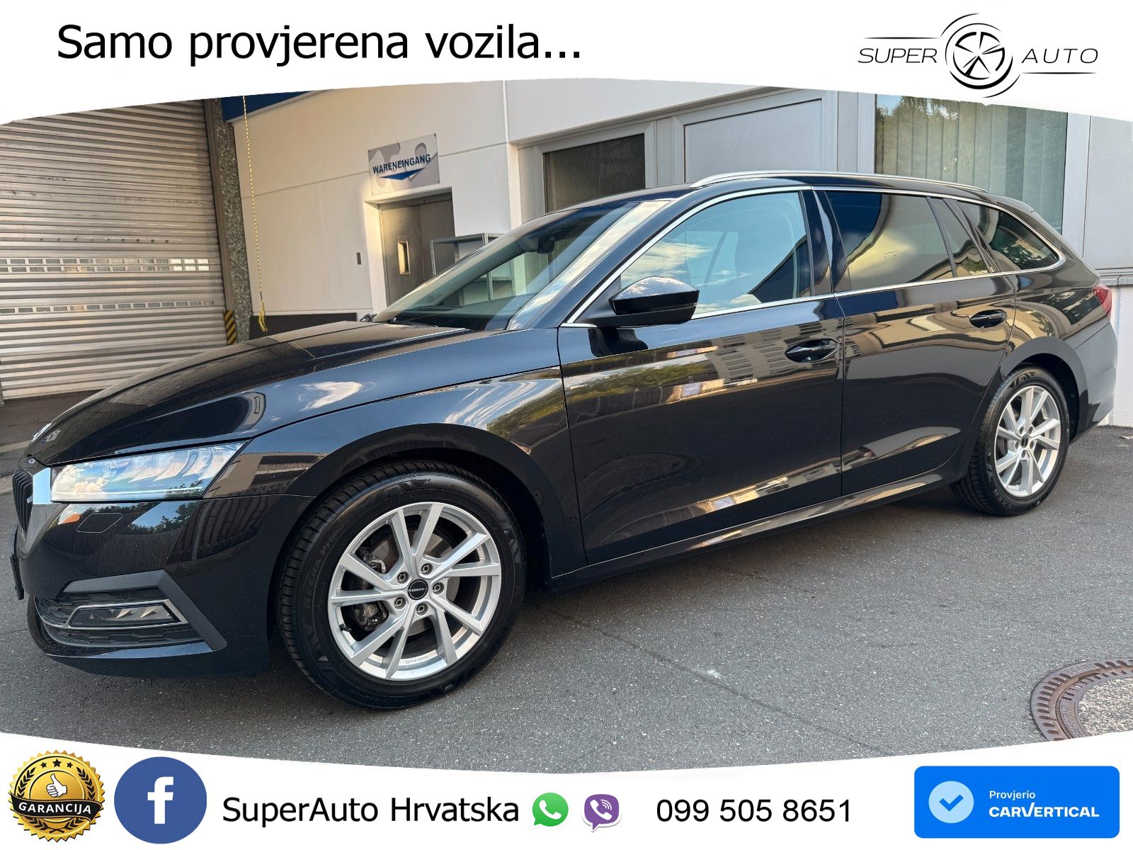Škoda Octavia Combi 2.0 TDI (150 KS) DSG LED+GR SJED+ACC