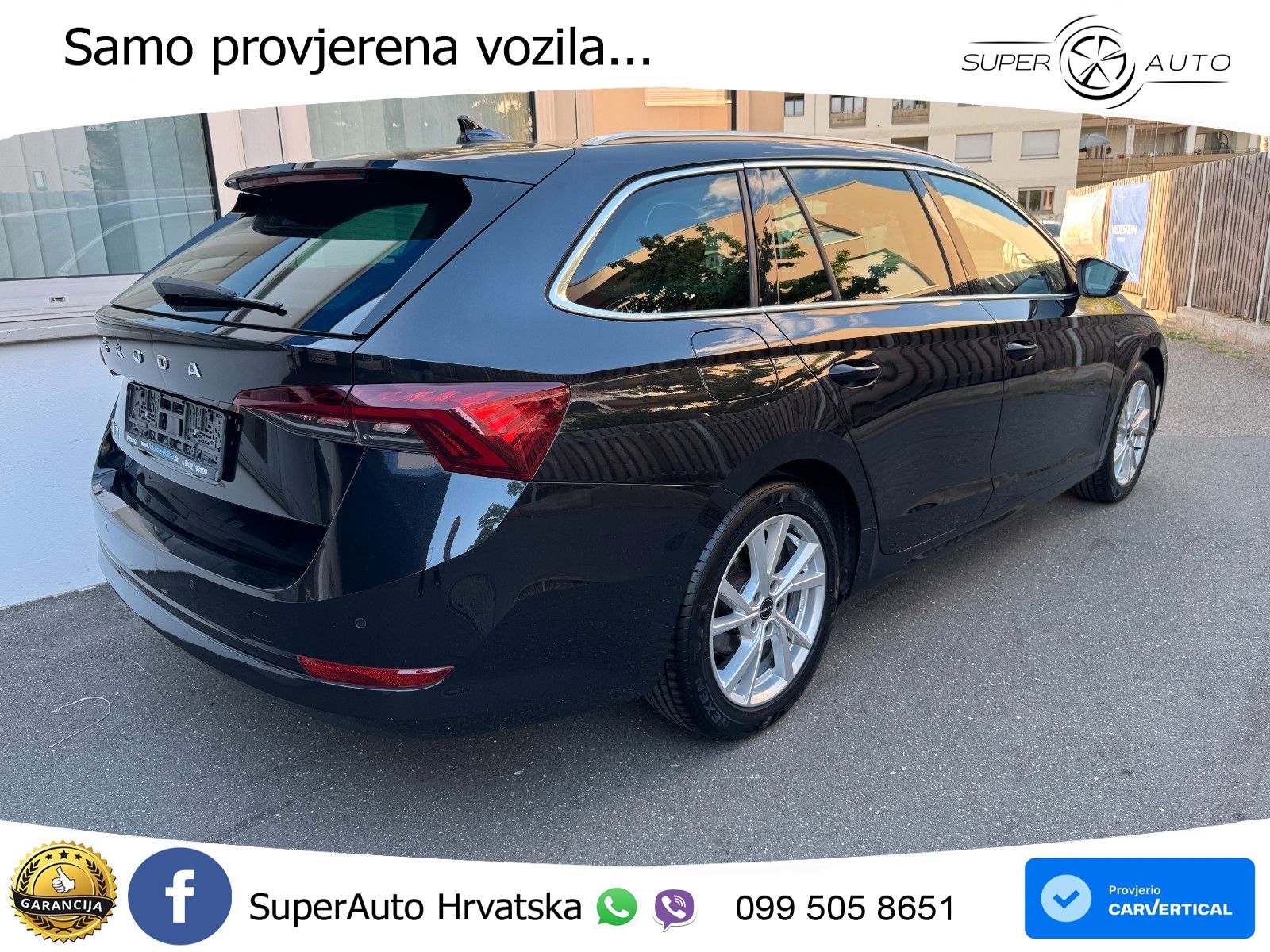 Škoda Octavia Combi 2.0 TDI (150 KS) DSG LED+GR SJED+ACC