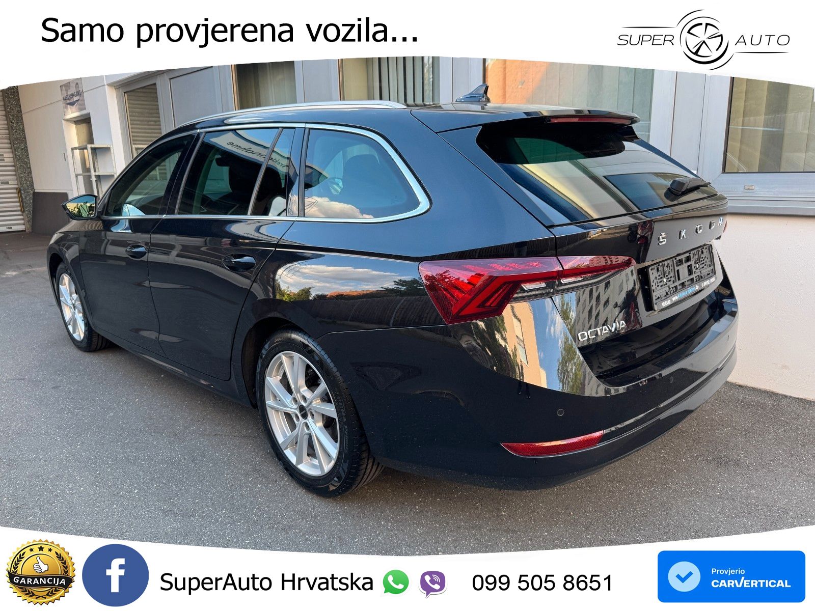 Škoda Octavia Combi 2.0 TDI (150 KS) DSG LED+GR SJED+ACC