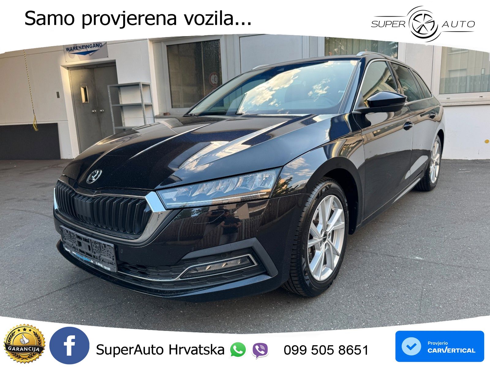 Škoda Octavia Combi 2.0 TDI (150 KS) DSG LED+GR SJED+ACC