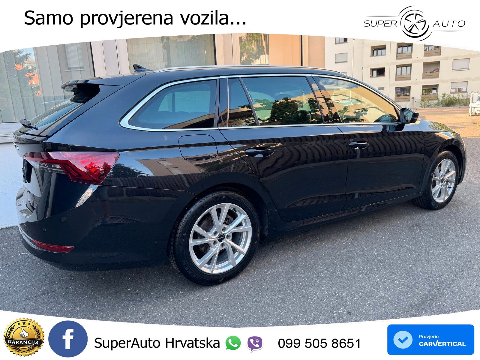 Škoda Octavia Combi 2.0 TDI (150 KS) DSG LED+GR SJED+ACC