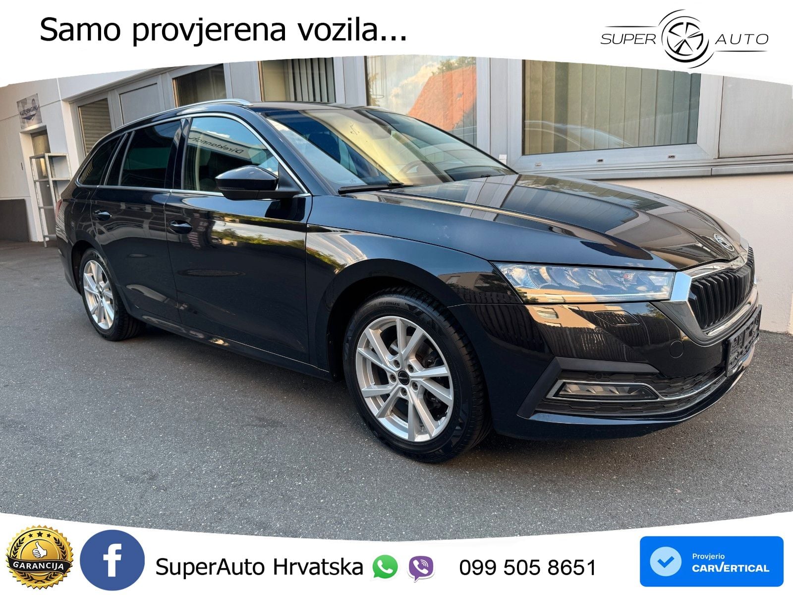 Škoda Octavia Combi 2.0 TDI (150 KS) DSG LED+GR SJED+ACC
