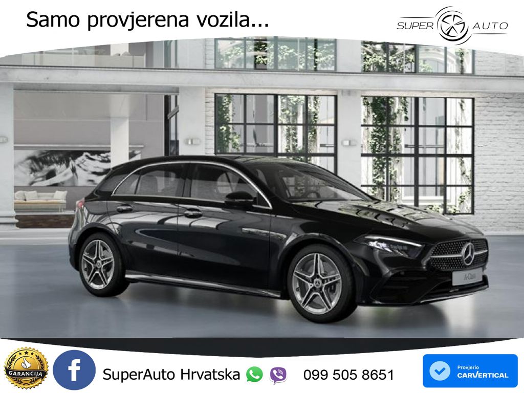 Mercedes-Benz A 220d 8G-DCT AMG ACC+GR SJED+360+PANO